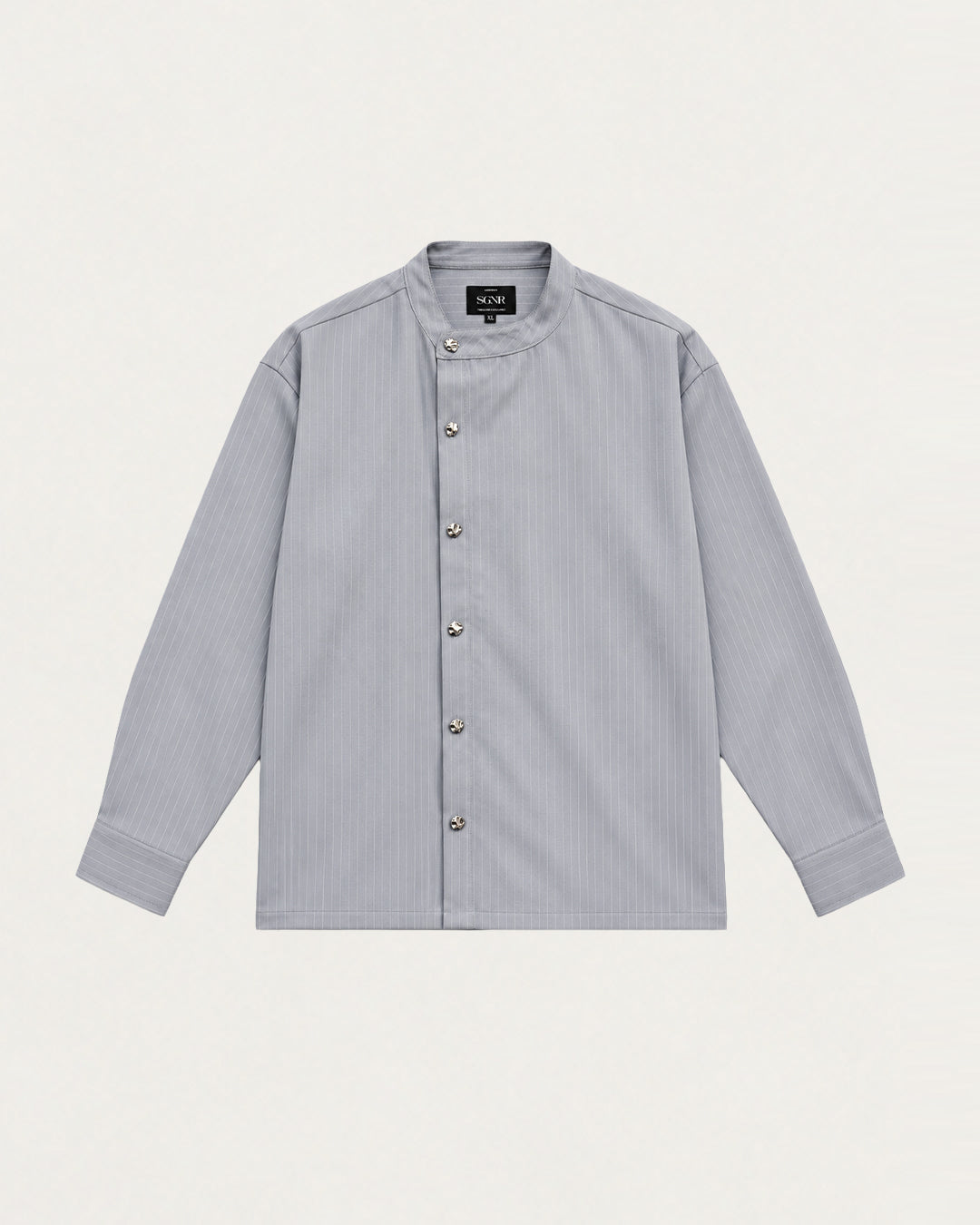 Nero Stripes Shirt - Gray