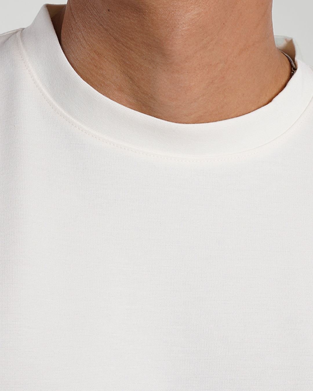 Oversize Tees Shirt Minimal Breeze Wear - Offwhite