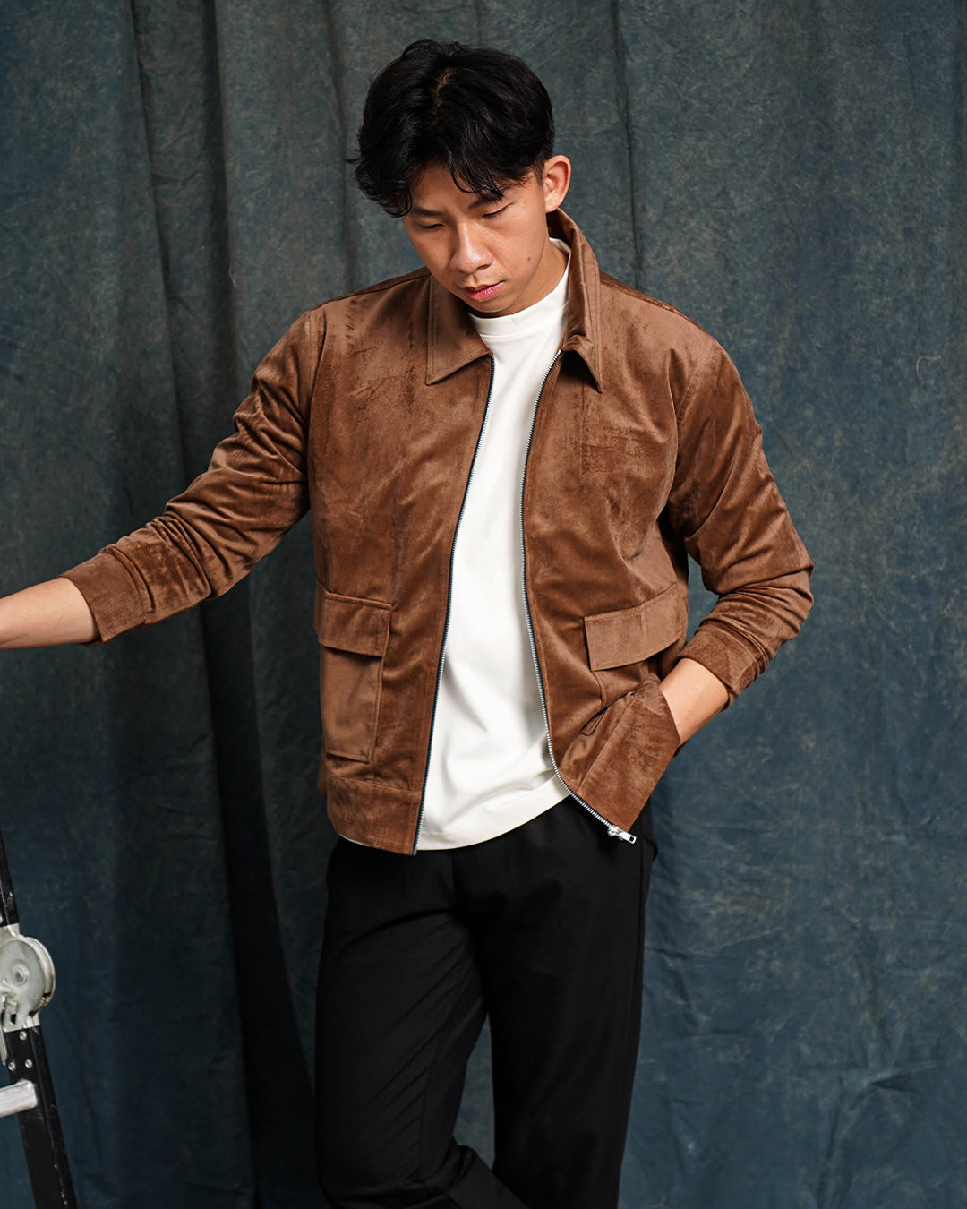 Jacket Semiwool - Brown