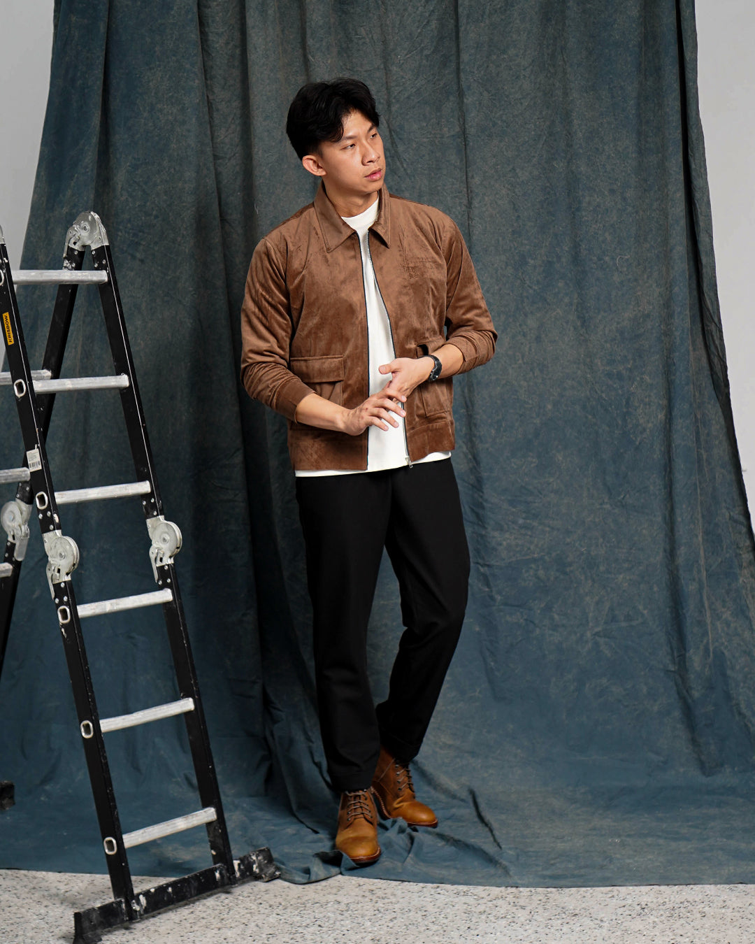 Jacket Semiwool - Brown