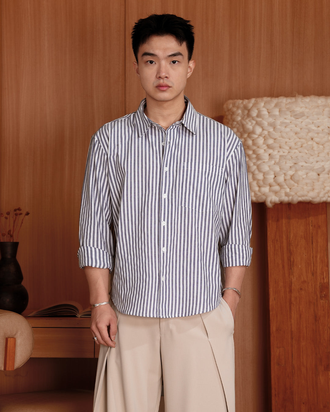 Yanded Stripe Shirt