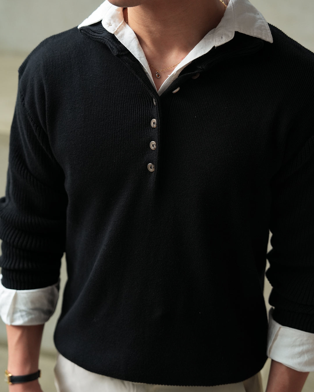 Luxe Polo 2.0 - Black
