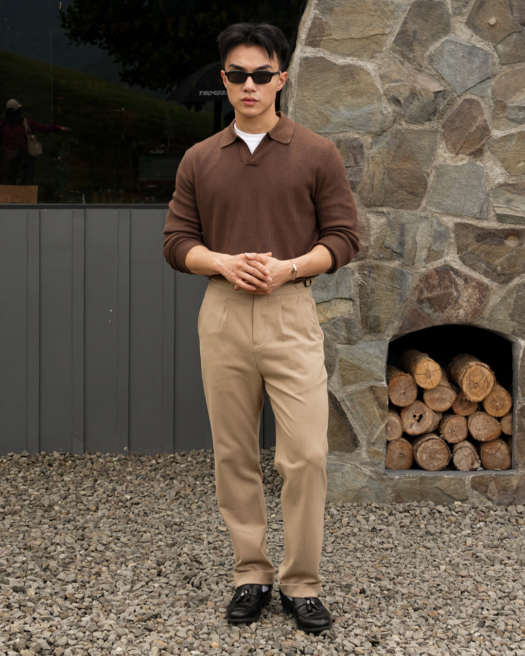 Gurkha Pants Cotton Wool - Beige