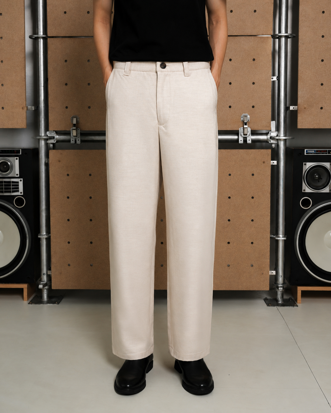 Heavy Twill Straight Pants