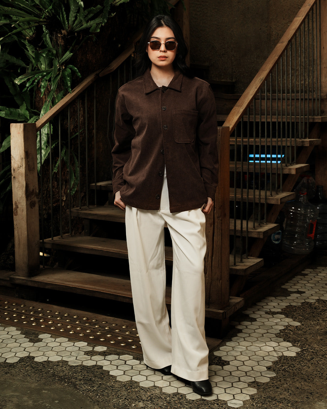 Overshirt Corduroy - Brown