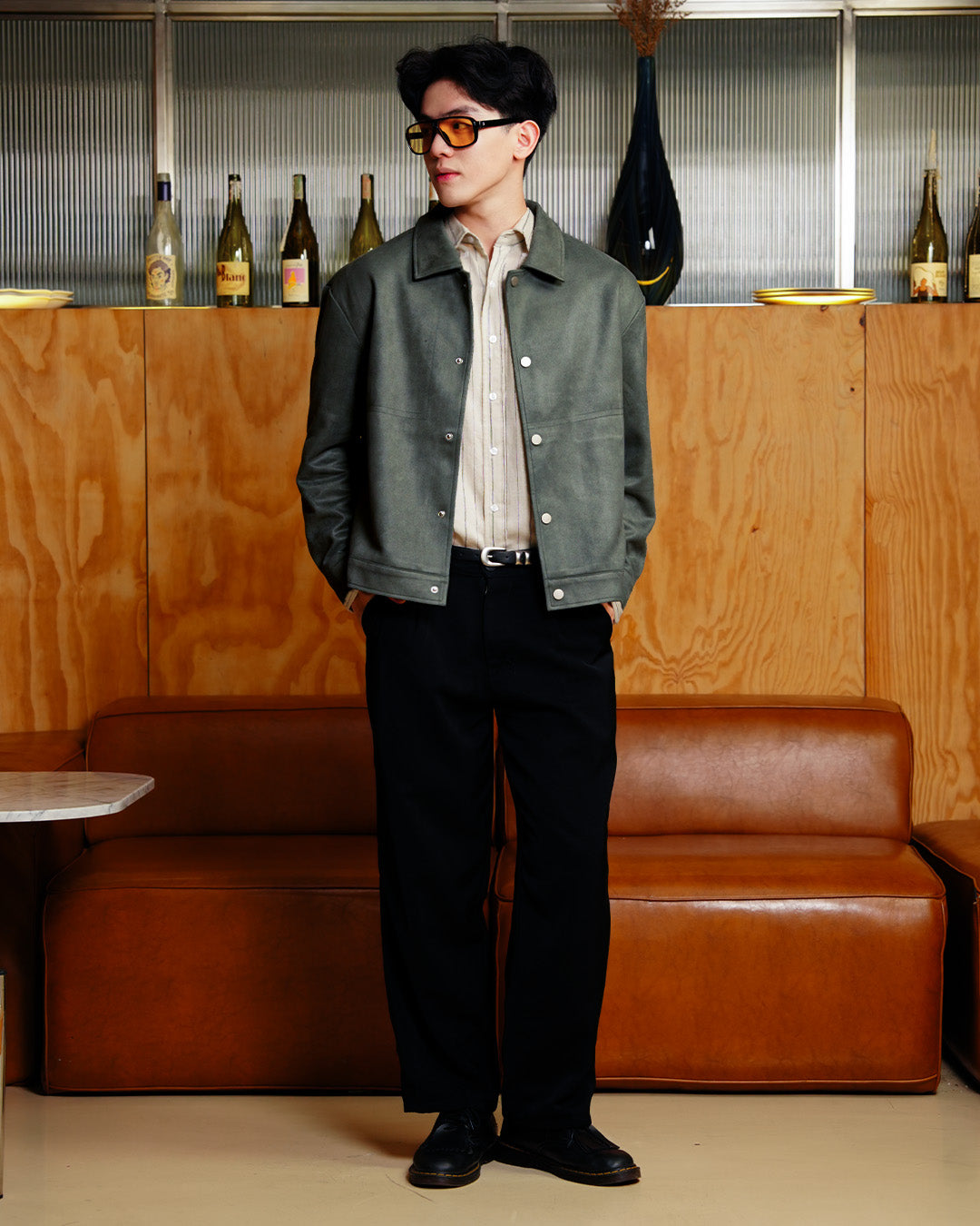 Minimal Suede Jacket - Tailored Tune Edition