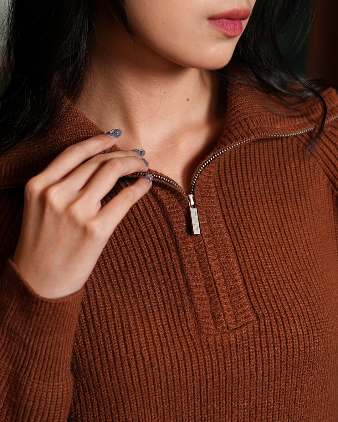 Classic Pull-Zipper SIGNORE - Camel