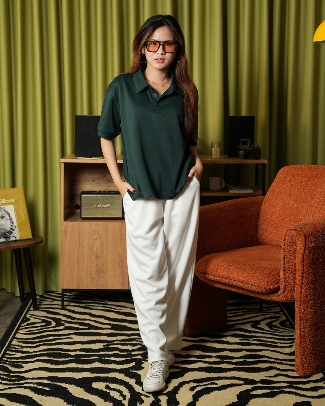 Sweatpants Boxy Modern Straight Fit - Offwhite