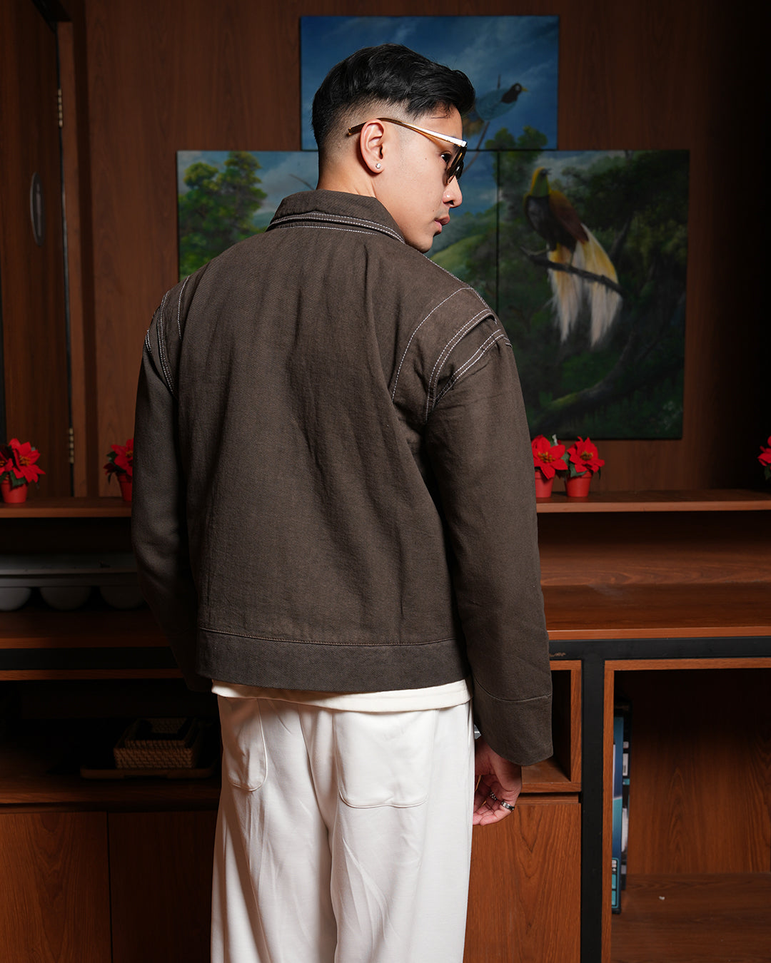 Detroit Denim Jacket Limited - Coffee