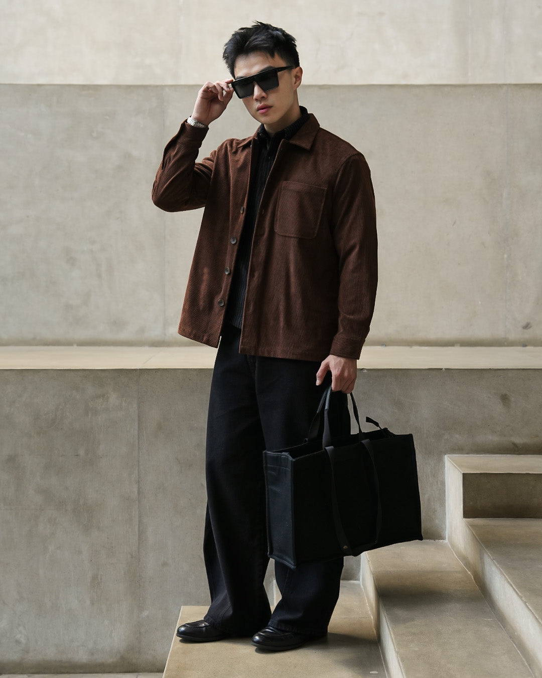 Overshirt Corduroy - Brown