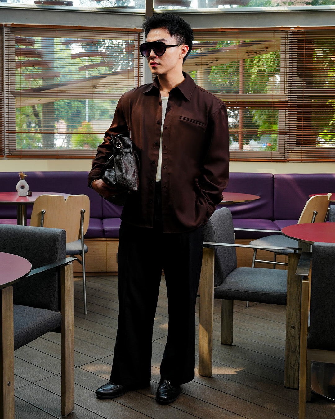 Valeno Shirt - Coffee
