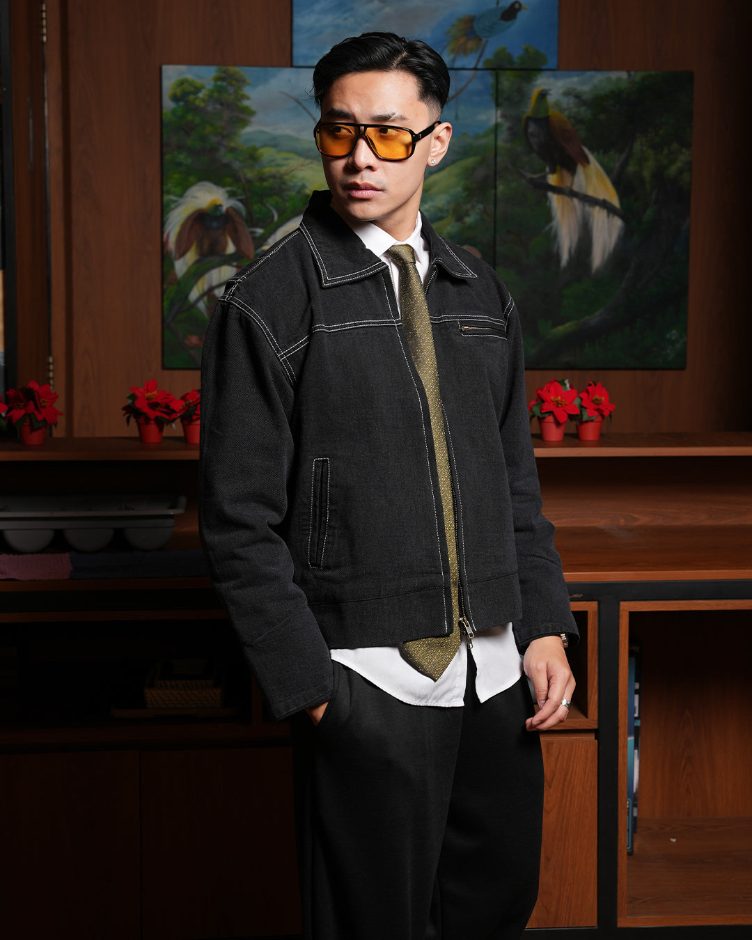 Detroit Denim Jacket Limited - Black
