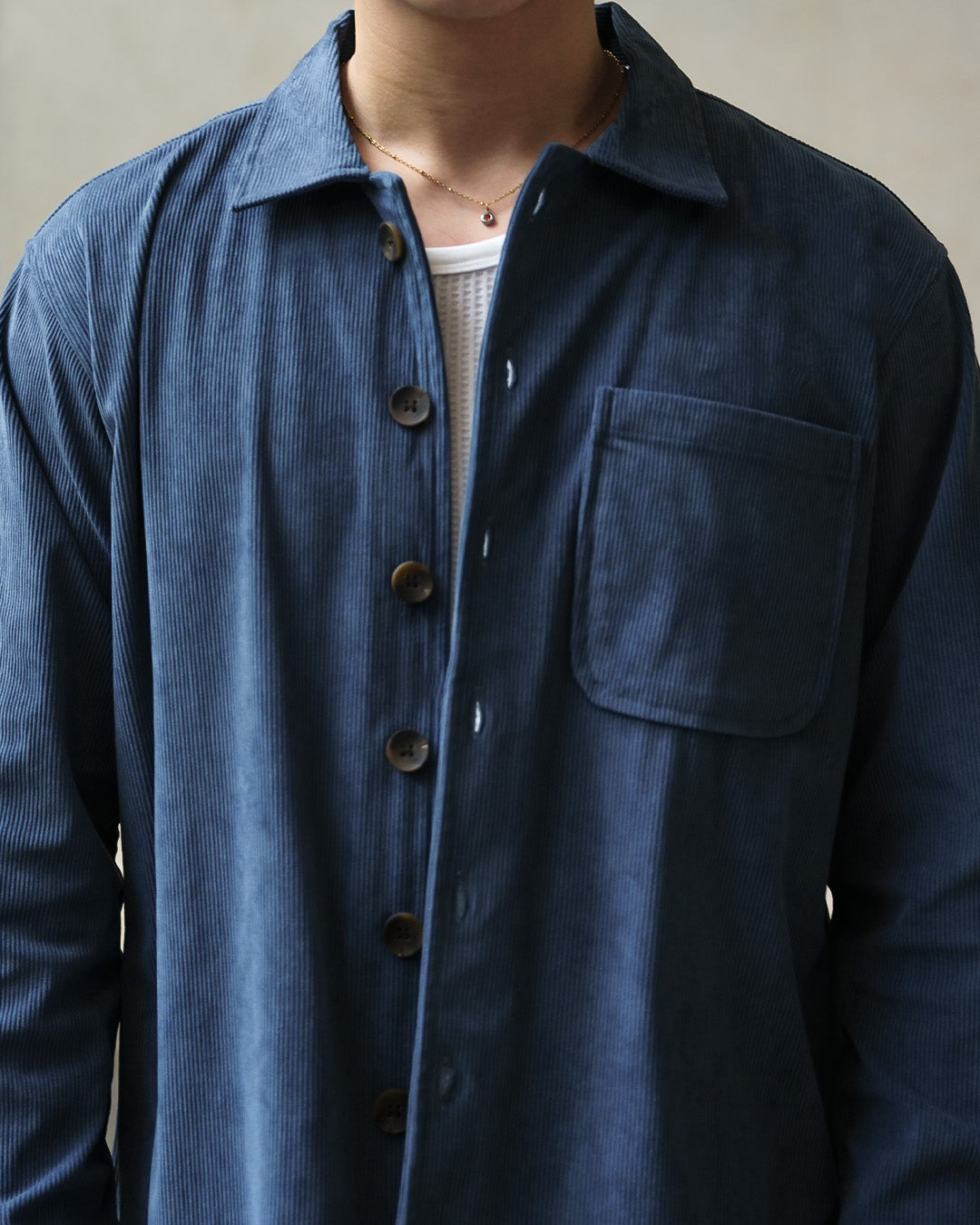 Overshirt Corduroy - Sky Blue