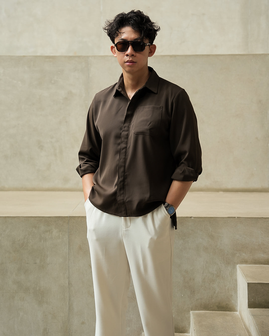 Weekend Shirt - Coffee