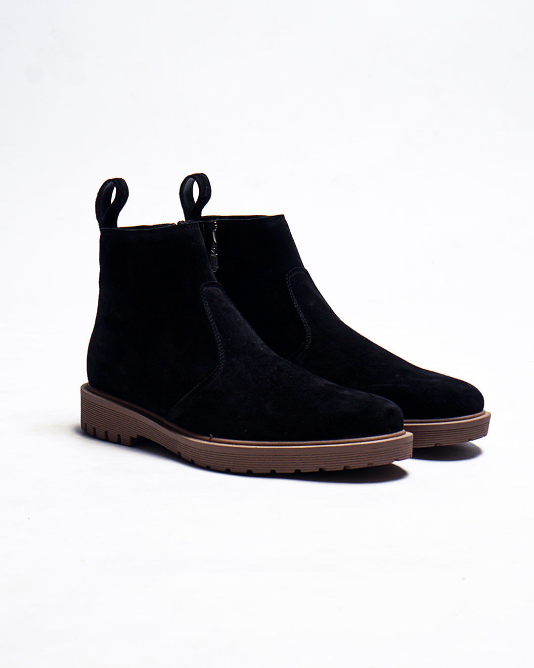 Chelsea Boots Suede - Black