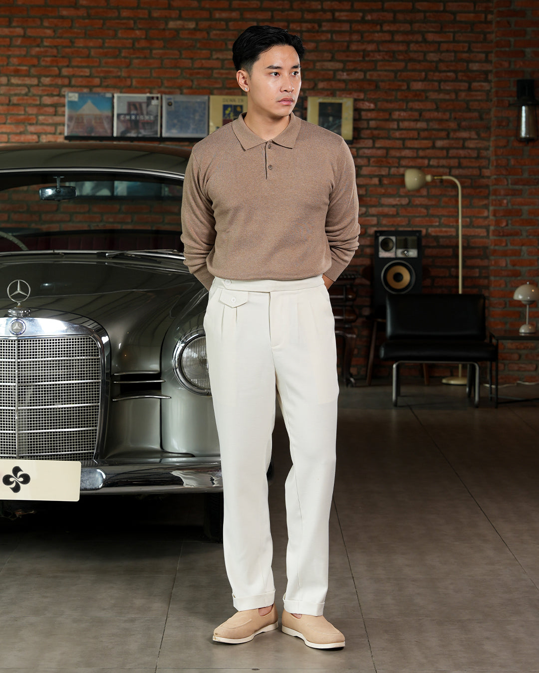 Summer Gurkha Pants - Offwhite