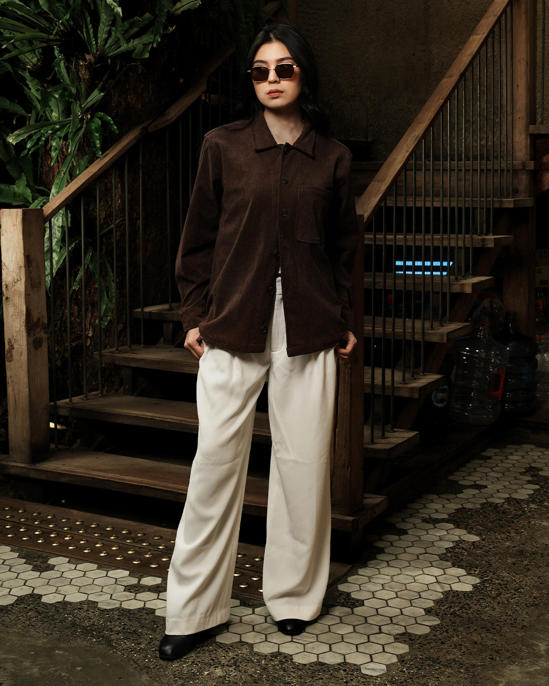 Overshirt Corduroy - Brown