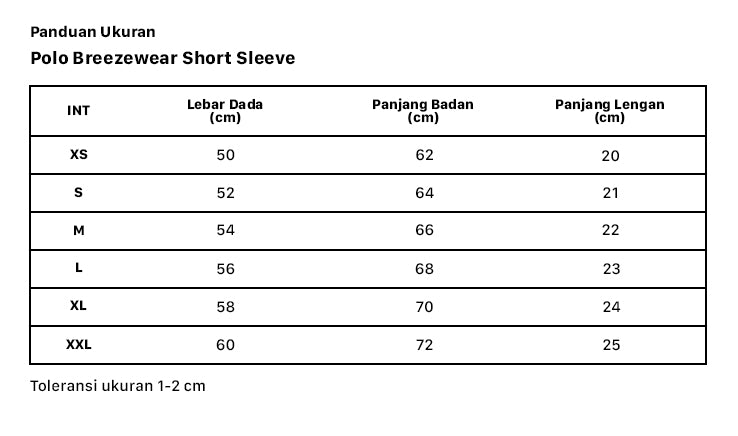 Polo Breezewear Short Sleeve