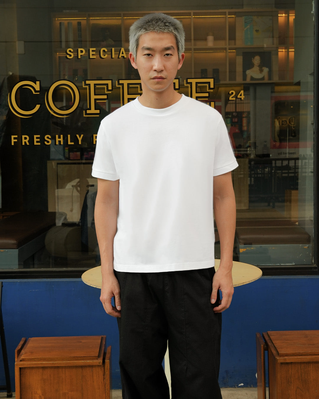 Body Fit T-Shirt - White