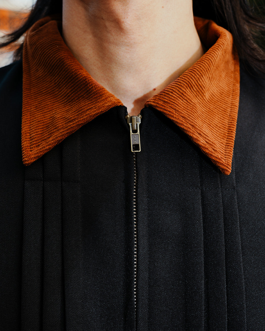 Milano Pleat Jacket - Black