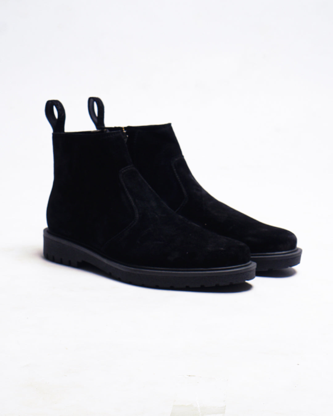 Chelsea Boots Suede - All Black