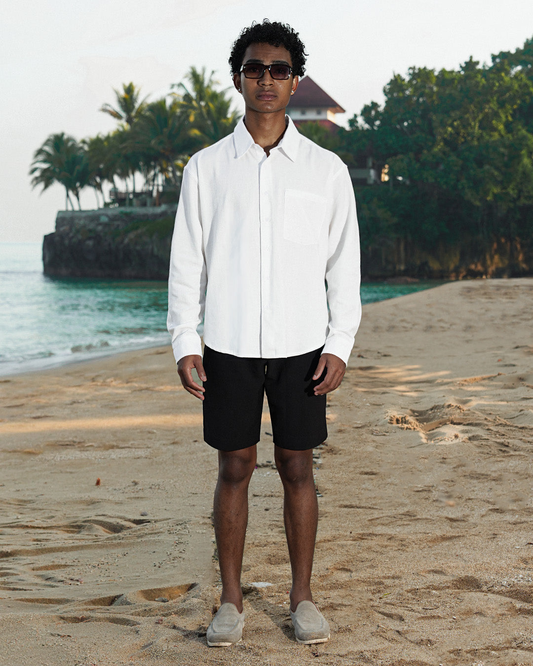 Linen Shirt - White