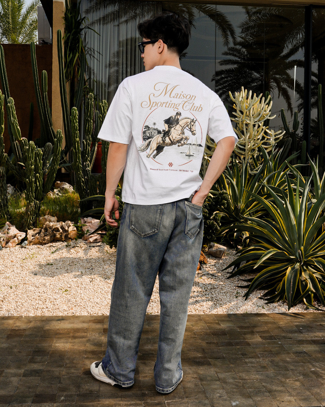 Cavalier Tee Full Cotton SIGNORE