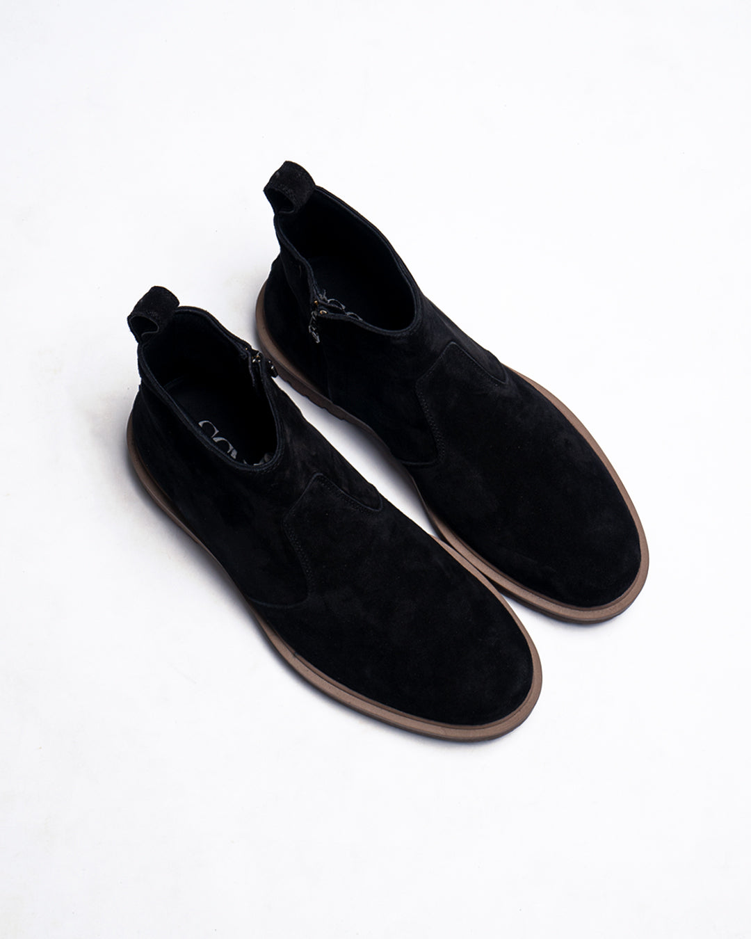 Chelsea Boots Suede - Black