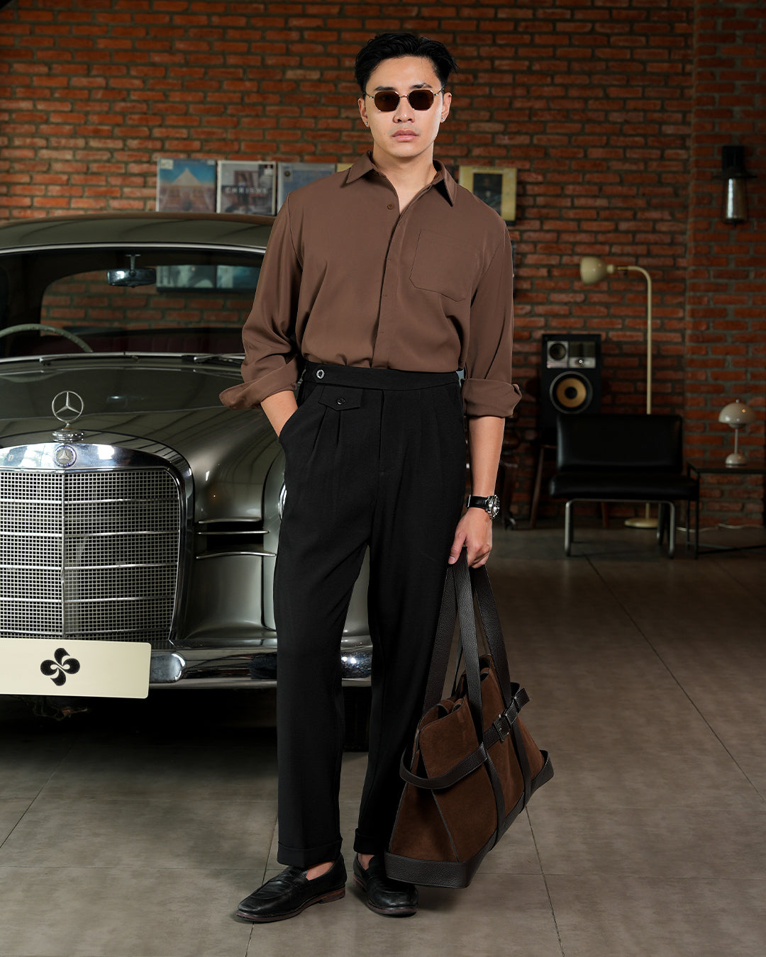 Summer Gurkha Pants - Black