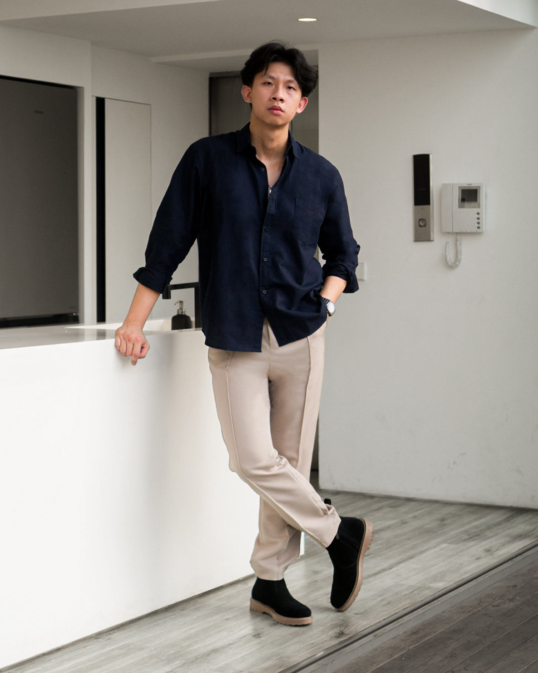 T-Shirt Cozy Wear - Warm Gray