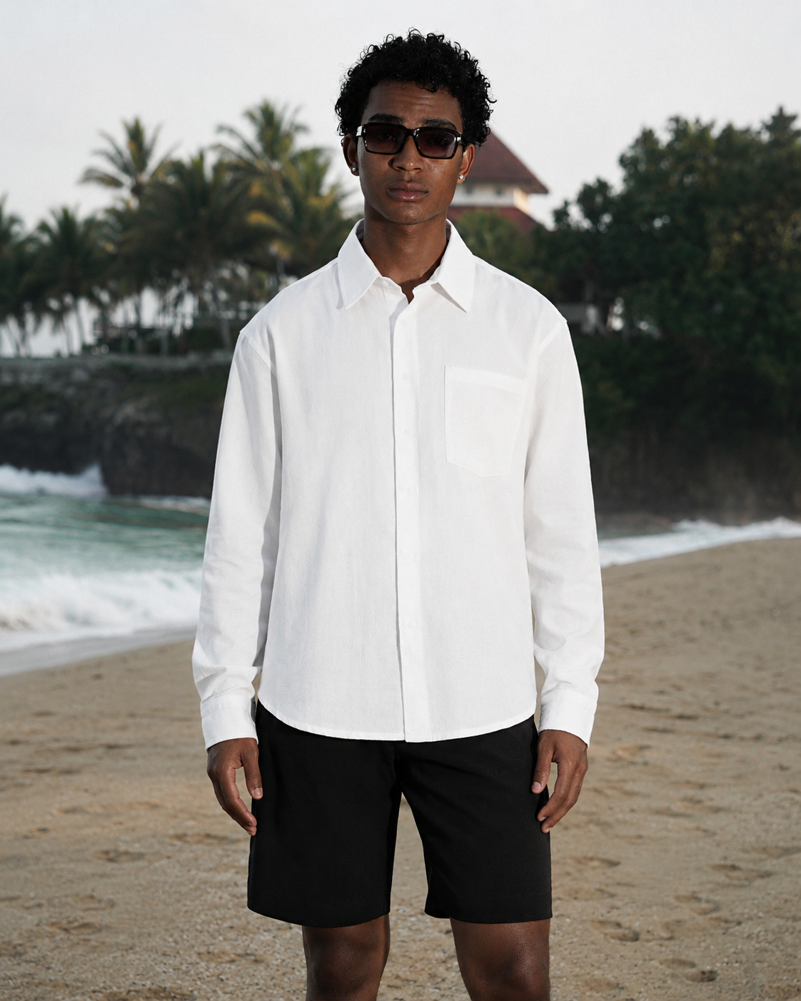 Linen Shirt - White