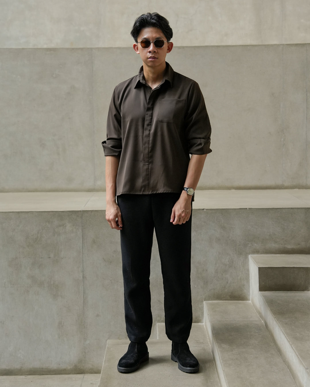 Weekend Shirt - Coffee