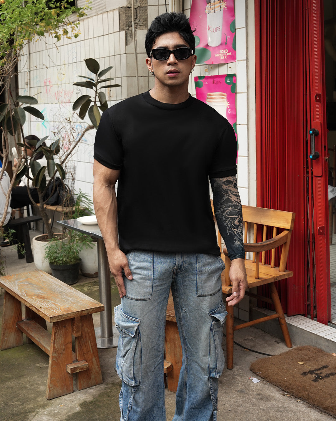 Body Fit T-Shirt - Black