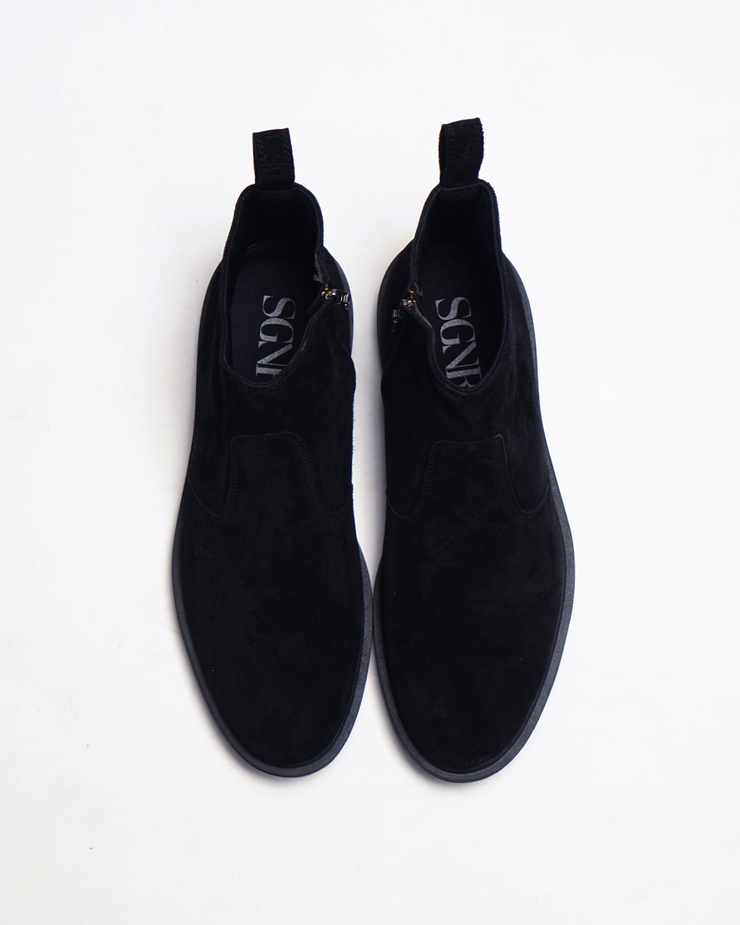 Chelsea Boots Suede - All Black