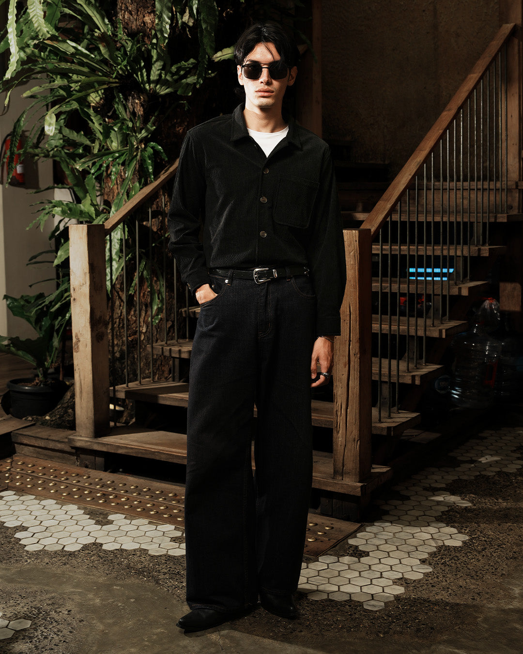Overshirt Corduroy - Black