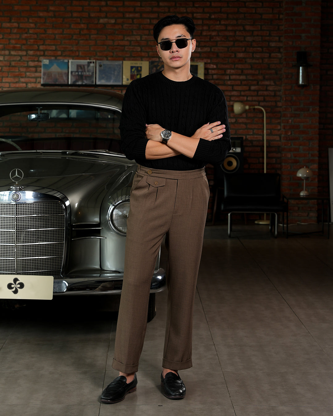 Summer Gurkha Pants - Brown