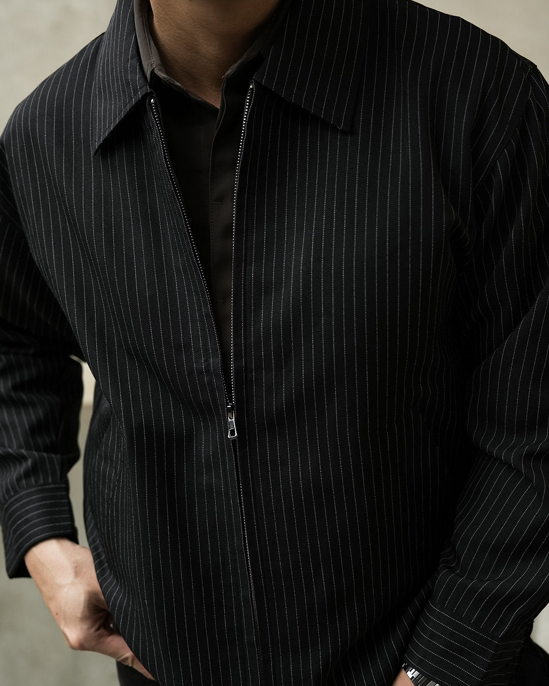 Subtle Stripe Jacket