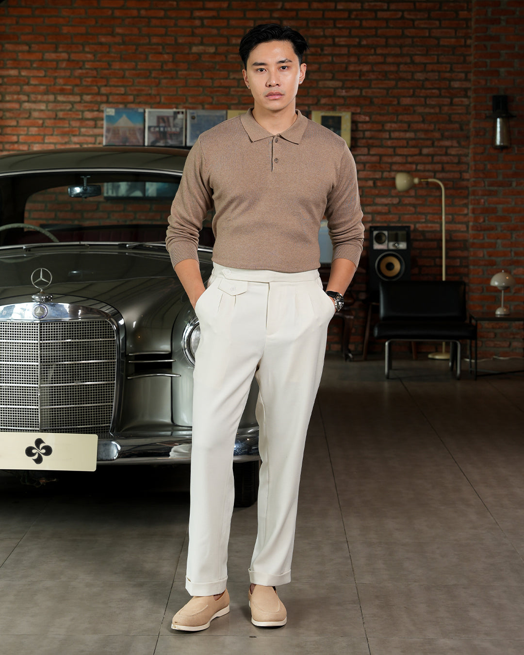 Summer Gurkha Pants - Offwhite