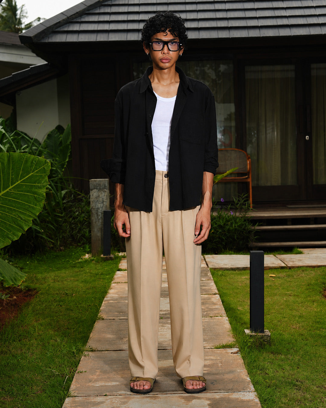 Modern Fit Chino Pants - Beige