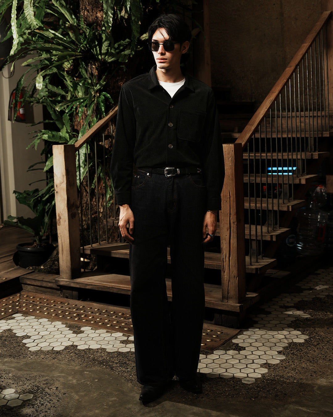 Overshirt Corduroy - Black