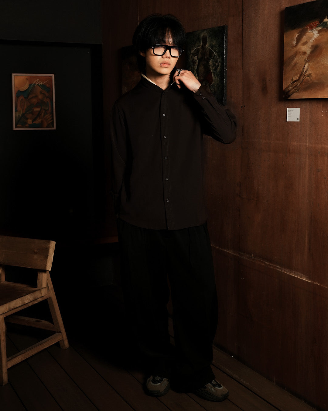 Accent Minimal Beskap - Coffee