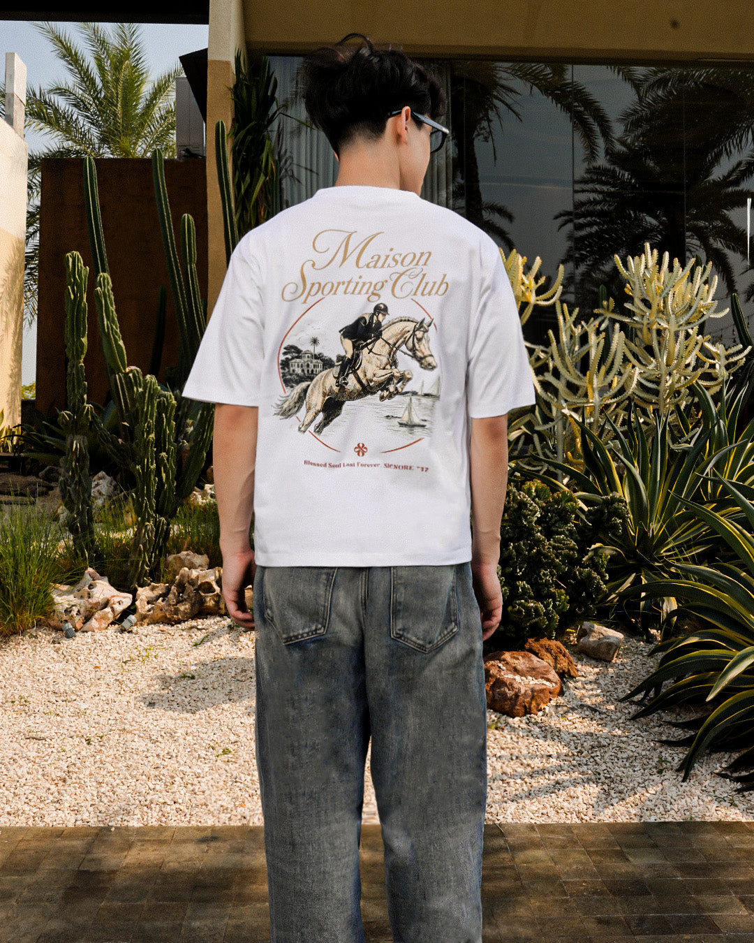 Cavalier Tee Full Cotton SIGNORE