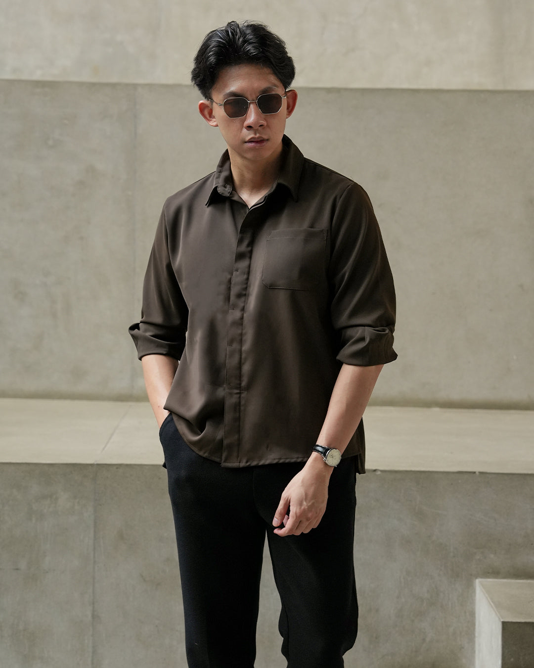 Weekend Shirt - Coffee