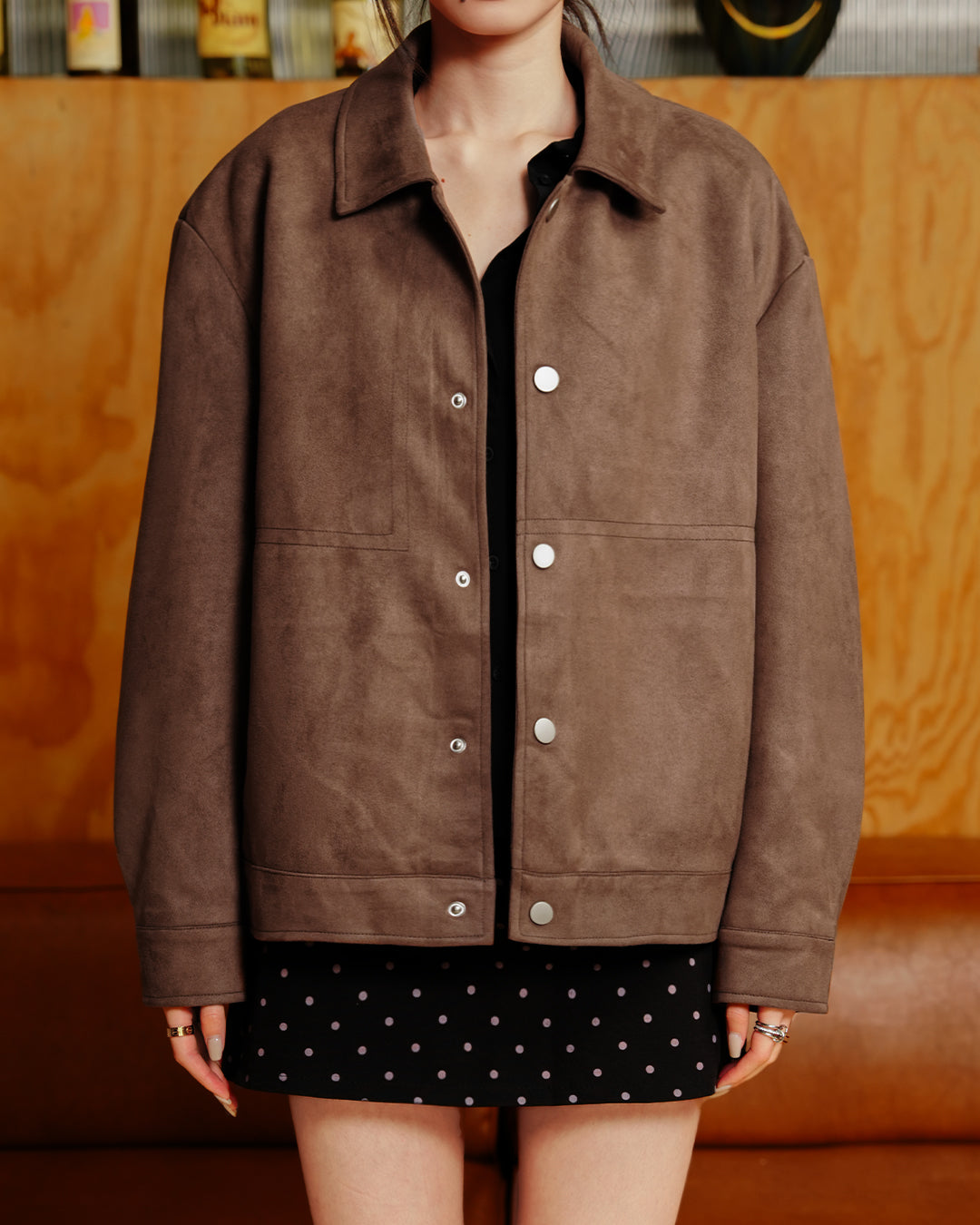 Minimal Suede Jacket - Tailored Tune Edition