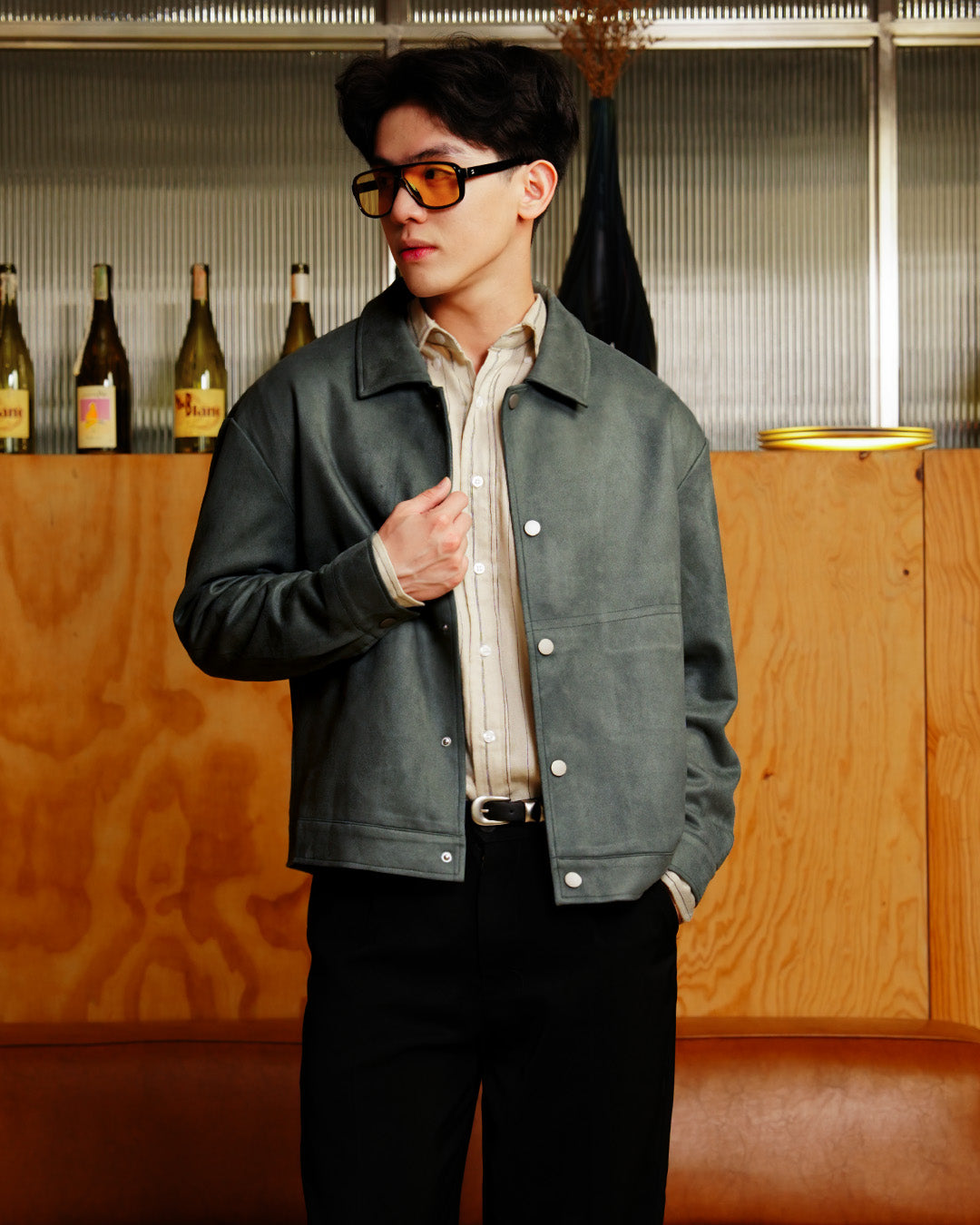Minimal Suede Jacket - Tailored Tune Edition