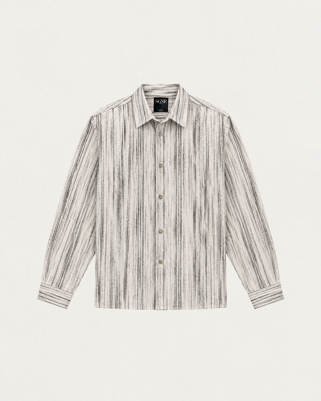 Pintuck Abstract Shirt