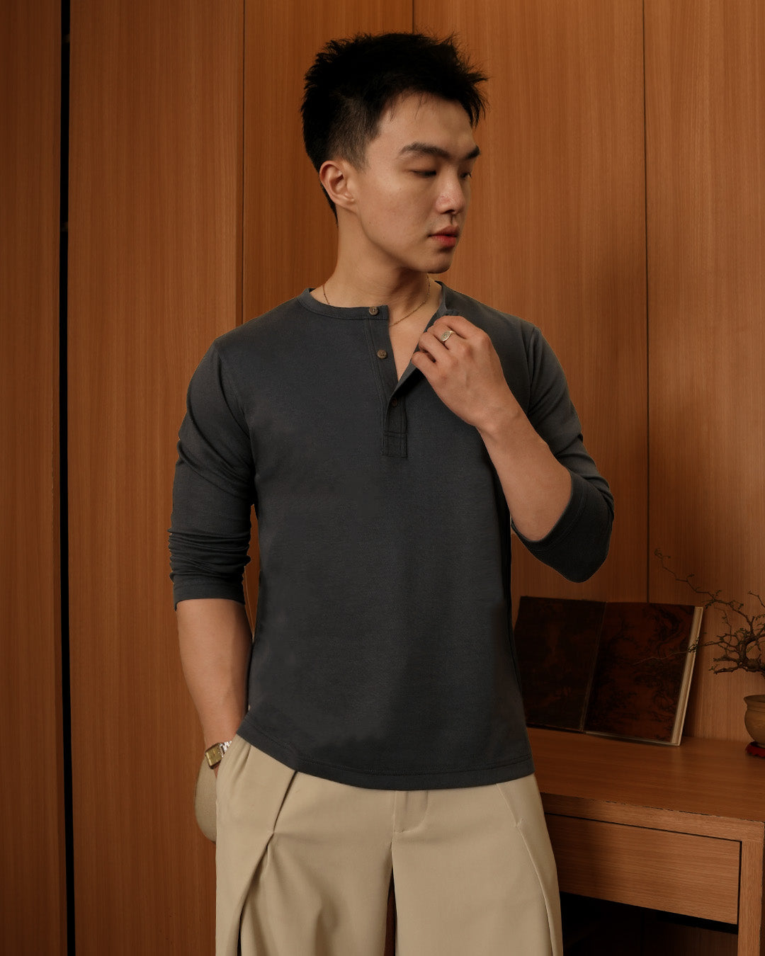 Henley Breezewear Longsleeve