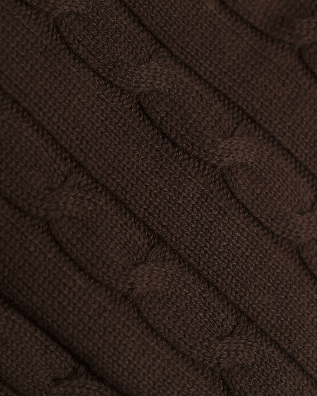 Cable-Knit Cotton GG Half-Zip Sweater