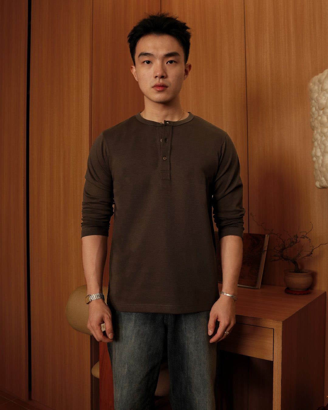 Henley Breezewear Longsleeve