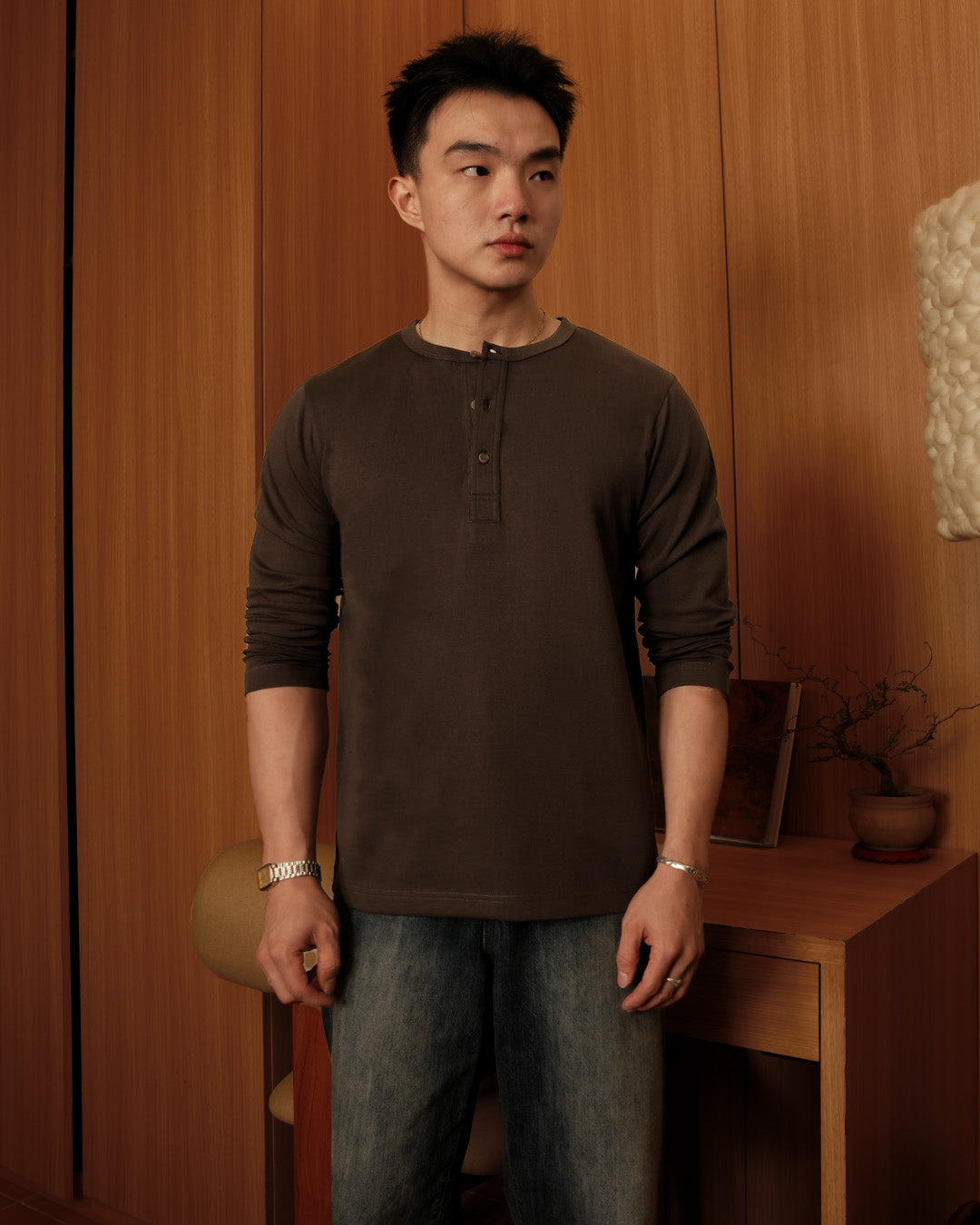 Henley Breezewear Longsleeve